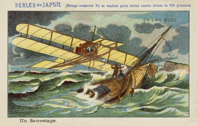 Eine Rettung auf See im Jahr 2000