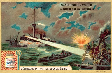 Angriff durch Torpedoboote