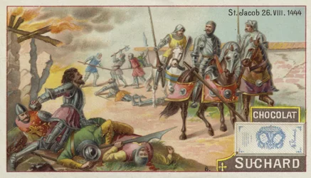 Schlacht bei St. Jakob an der Birs, Schweiz, 26. August 1444