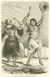 Schamanen oder jakutische Priester (Stich)