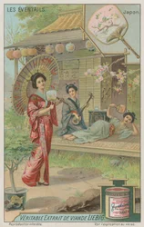 Fächer in Japan