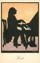 Franz Liszt, ungarischer Pianist und Komponist