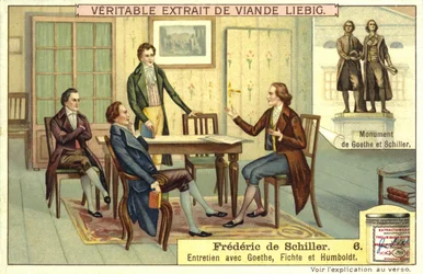 Friedrich Schiller, deutscher Philosoph, Dichter und Dramatiker