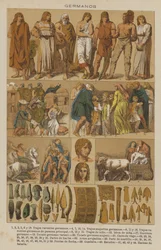 Germanos (Farblithografie)