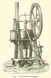 Laubereaus Heißluftmotor