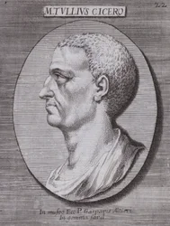 Marcus Tullius Cicero, römischer Philosoph, Politiker, Gelehrter und Redner