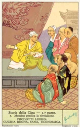 Mencius predigt die Revolution