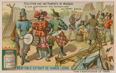 Söldnerinstrumente aus dem 15. Jahrhundert