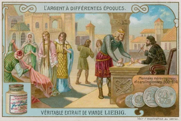 Merowingische und karolingische Münzen 500-814