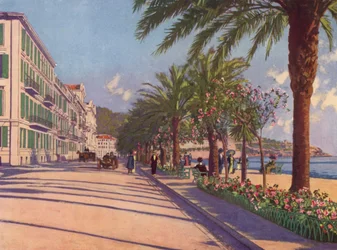 Nizza, Promenade du Midi im Osten