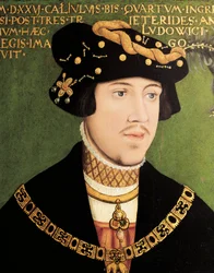 Porträt von Ludwig II. von Ungarn, König von Ungarn, Böhmen und Kroatien