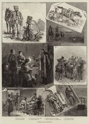 Räuberleben in Ungarn (Stich)
