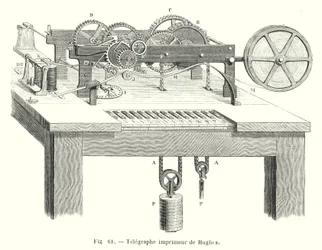 Drucktelegraph von Hughes