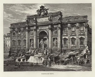 Der Trevi-Brunnen