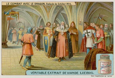 Der Ritter und der Großmeister des Ordens