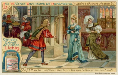 Walther und Eva treffen sich im Dom