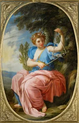 Die Muse Terpsichore, aus der Chambre des Muses, Louvre, Paris