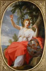 Die Muse Urania. Aus der Chambre des Muses, Louvre, Paris
