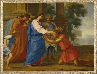 Christus heilt den Blindgeborenen