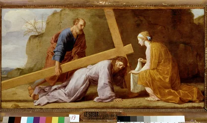 Jesus trägt sein Kreuz (Kreuztragung oder Kreuzweg), ca. 1651