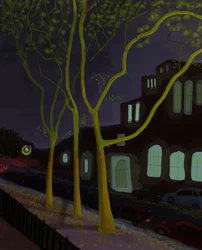 11th Street bei Nacht, 2016