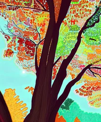Letzter Herbstbaum, 2018