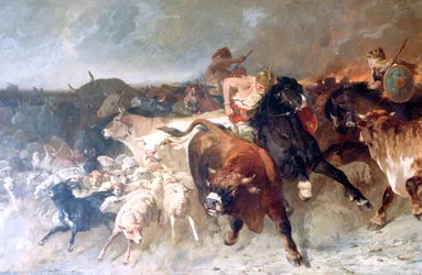Plünderer, 1867