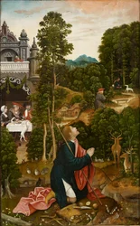 Szene aus dem Leben des Heiligen Rochus, 1517