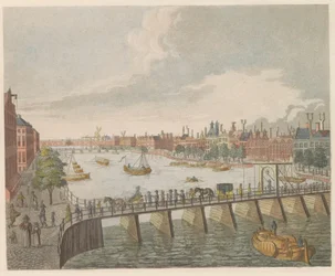 Ansicht der Binnen-Amstel, ca. 1810-1813