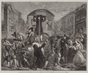 De Foe im Pranger, aus der Ausstellung der Royal Academy