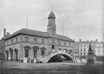 Getreidebörse, Leicester, ca. 1896
