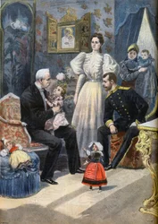 Besuch des englischen Präsidenten Felix Faure in Russland