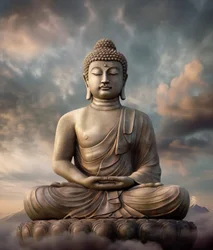 Buddha gerahmte Leinwand Wandkunst Dekor