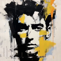 James Dean Porträt, Picasso Stil, Poster Drucke auf Anfrage