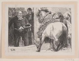 Illustration zu "Herremandsbruden"