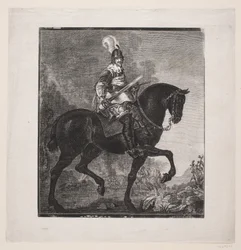 Karel van Mander: Christian IV zu Pferd