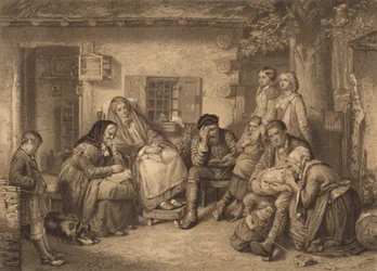 Sonntag in den Hinterwäldern von Kanada, 1886