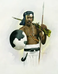 Sakalava-Krieger