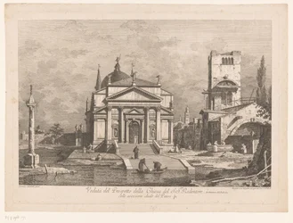 Ansicht von Il Redentore in Venedig (Gezichten op Venetië naar ontwerpen van Canaletto)
