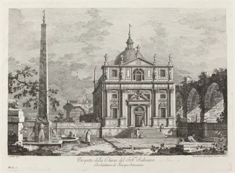 Ansicht der Kirche des Heiligen Erlösers