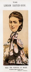 Alexandra von Dänemark, Prinzessin von Wales, 1874