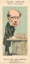 Der Rt. Hon. Lord Hampton, um 1870