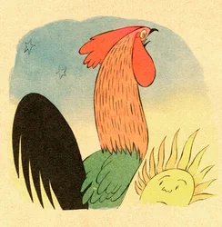 Farbige Illustration