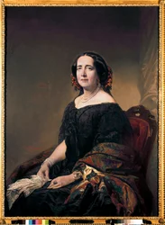 Porträt der kubanischen Schriftstellerin Gertrudis Gomez de Avellaneda