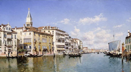 Der Canal Grande, Venedig, 1883