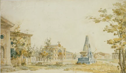 Der Platz in Cherson, 1797