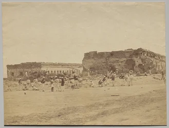 Verschanzung von Generalmajor Sir Hugh Wheeler in Cawnpore