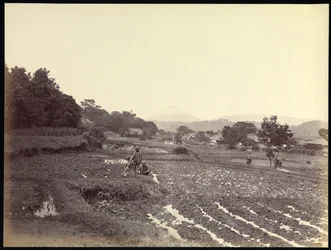 Fujiyama von der Neuen Straße