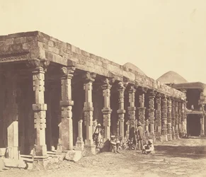 Innenraum des Hindu-Tempels in Kootub