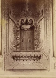 Thronsaal von König Thibaw Min - Mandalay